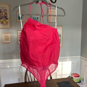 Lulus Pink Bodysuit